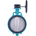 304 Stainless Steel Replaceable Seat Wafer Butterfly Valve Gearbox for DN50 to DN300 Pipes1