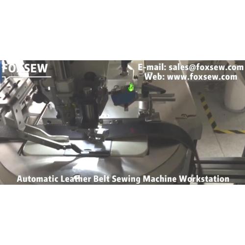 Automatic Leather Belts Sewing Machine Unit