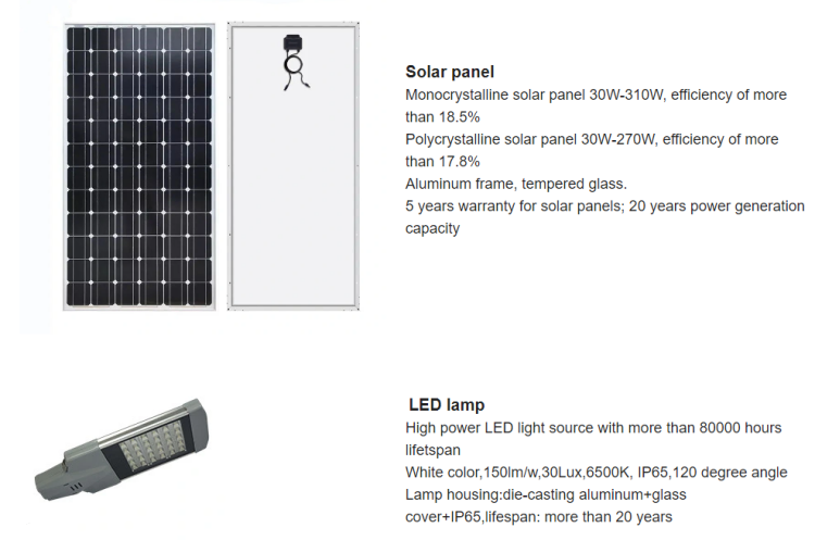 solar street light