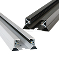 Aluminum 2 Wires LED Surface Mount Track Rail for Commercial Showroom Lighting1