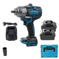 HIERKIN 1000N.m Torque 1/2" Rechargeable Cordless Impact Wrench for Car Tire Repair1