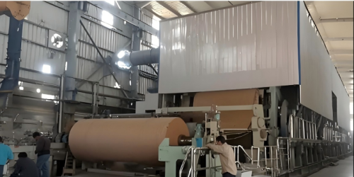 Египет 3400 мм Kraft Paper Paper Machine успешно заказана