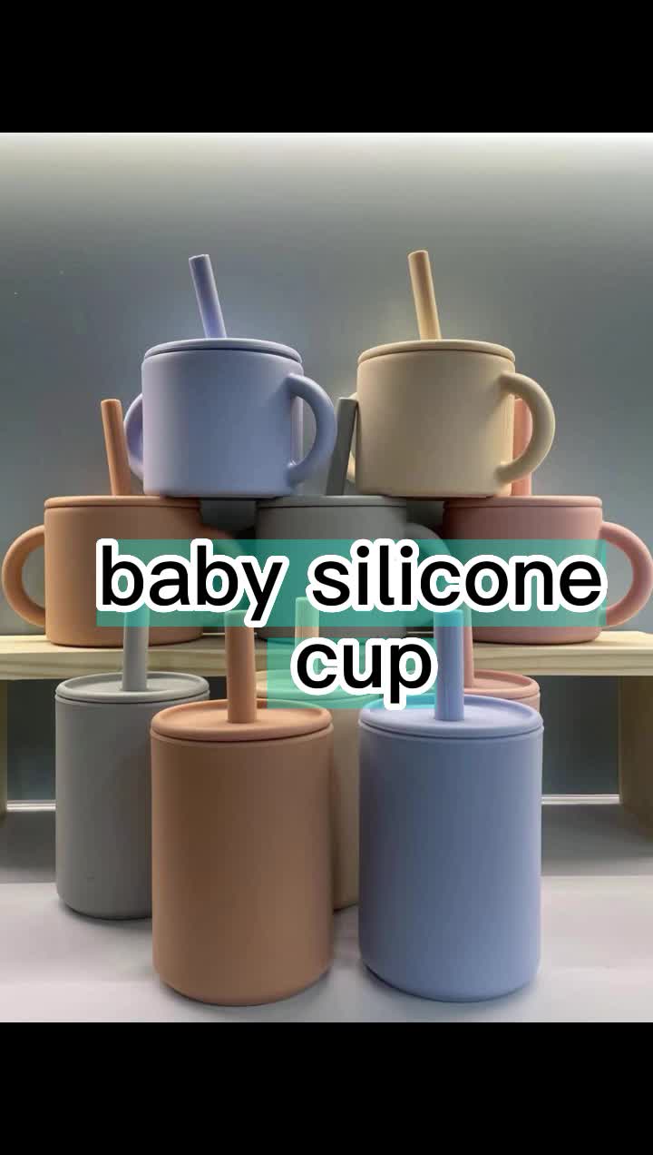 baby silicone cup