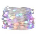Dream Color Christmas Lights - WS2812B RGB LED Pixel String, Waterproof Addressable LED Strip, 5m/10m, DC5V1