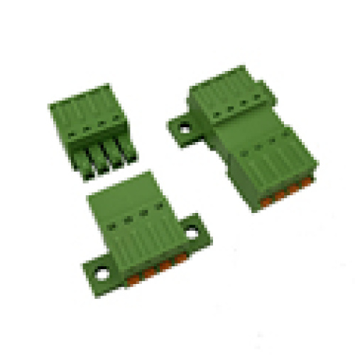 spring pluggable male and female terminal blocks connector1