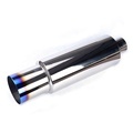 Universal 2.5-inch to 4-inch Stainless Steel Exhaust Pipe Muffler Tip for Cars1