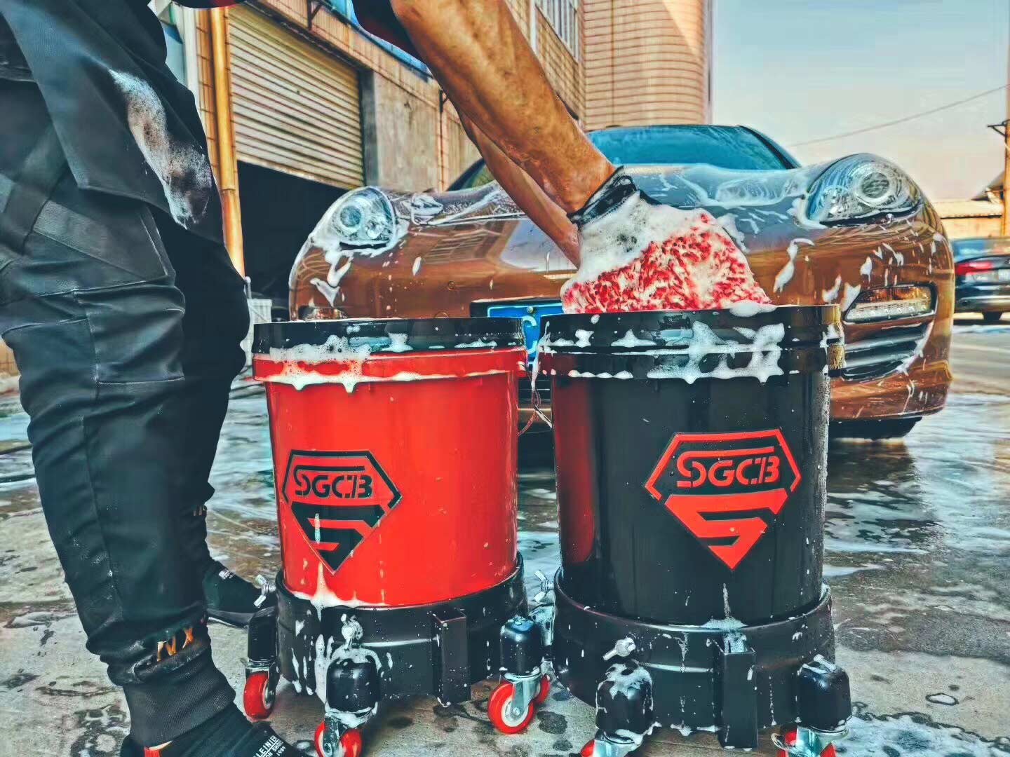 SGCB car wash bucket