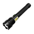 2025 Telescopic Zoom USB Rechargeable LED Tactical Flashlight1