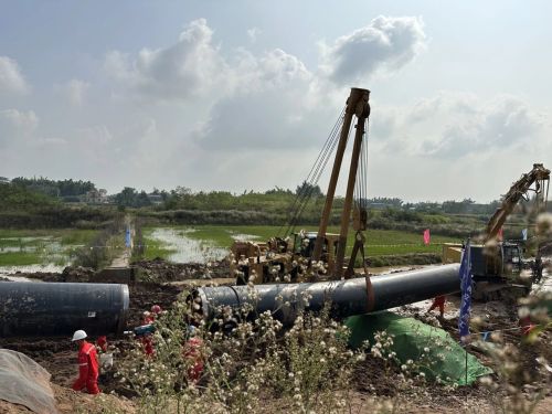 Heat Shrinkable Sleeves on Sichuan East Gas Pipeline Second Line Project