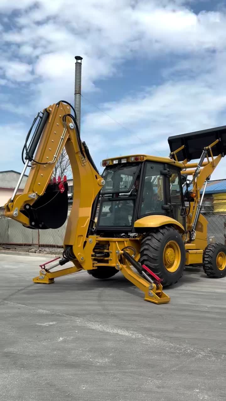 EX388F Backhoe Loader : Details & Operation Display