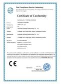 CE CERTIFICATE