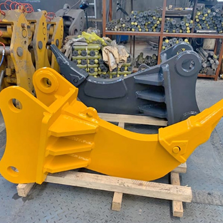 Excavator mechanical loosening equipment