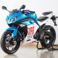 New High Speed ​​70 ~ 180km/h motocicleta de corrida elétrica com instrumento LCD LED LUZES1