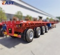 EAST Brand 4-Axle 60 Ton Flat Bed Semi Trailer1