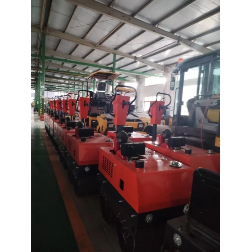 walk behind model small road roller shipping to the Africa distributors