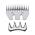 Professional Stainless Steel Sheep Clipper Blades - 13 Teeth Straight Replacement Blades for Shears1