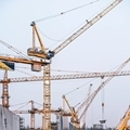 5 Ton 10 Ton L125-10RA Luffing Hydraulic Tower Crane1