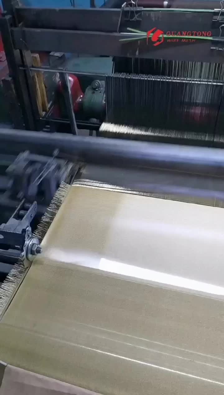 Weaving the mesh, stainless steel wire mesh1