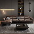 Teknologi Kain Sofa Ruang Tamu Mewah Down Down Modern Italia Minimalis Corner Fabric Sofa Untuk Ruang Tamu Furniture1