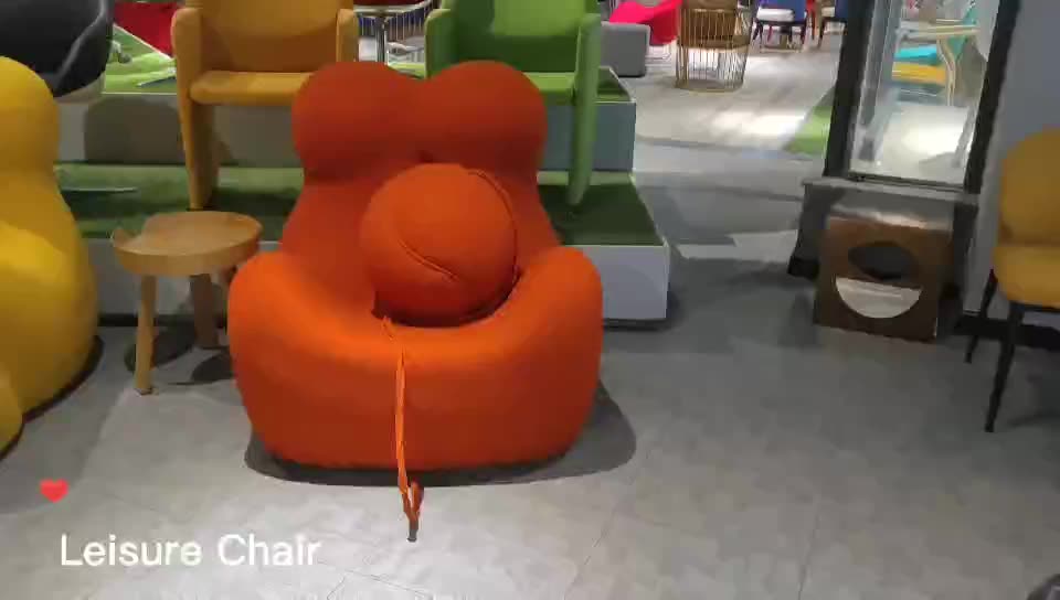 Neues Design minimalistischer italienischer Lounge Sofa Stuhl Fiberglass Ball umarmt Freizeitsofa für Wohnzimmer11