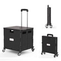 Best Folding Shopping Cart with 4 Wheels: Perfect for Supermarket Trolley and Heavy Duty Grocery Carrying1