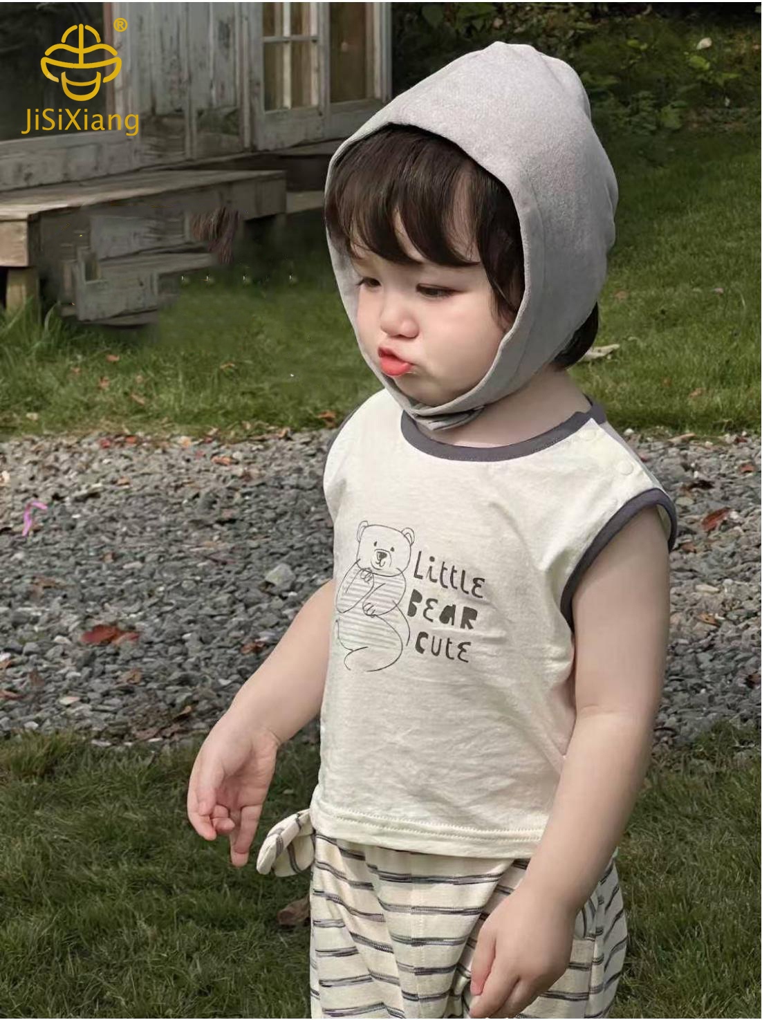 만화 우유 차 피기 여름 새 개 집 짧은 소매