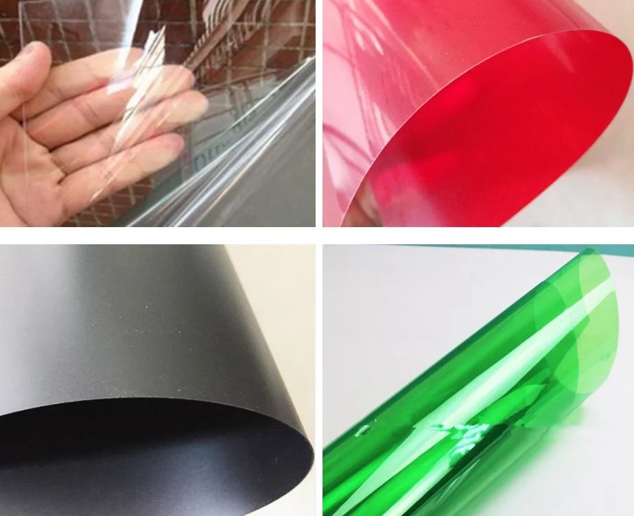 Pvc Flexible Plastic Sheet Pvc Transparent Flexible Rollcolor Pvc