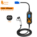Feyree Portable 7KW EV Charger with 32A EVSE and CEE Plug1