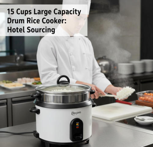 15 Cups Large Capacity Drum Rice Cooker: Hotel Sourcing