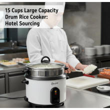 15 Cups Large Capacity Drum Rice Cooker: Hotel Sourcing