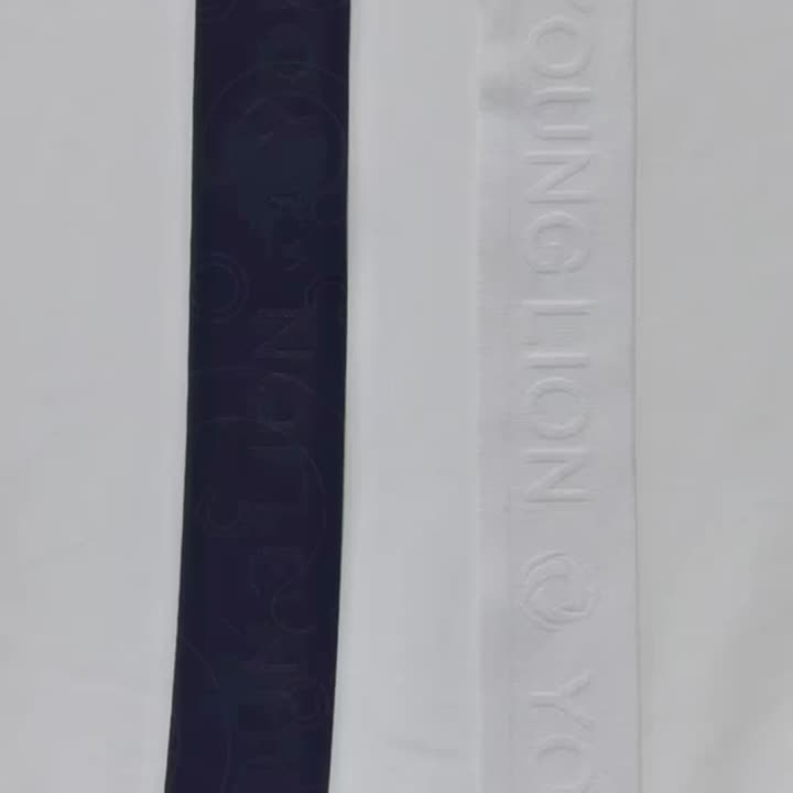 Jalur elastik jacquard berketumpatan tinggi warna tunggal