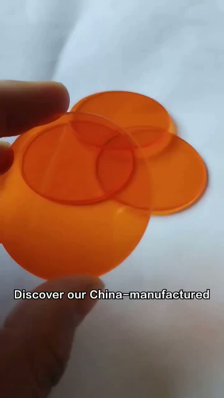 vidrio de filtro óptico naranja CB550 GG550