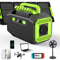 Mini Solar Station: Portable Power Generator with Wireless Charging1