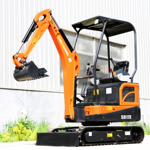 Shanding Group Newly Launched High-Efficiency Small Excavator Model SD17E, Greatly Improving Operational Efficiency