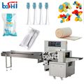Pillow Carpet Textile Blanket Tape Packing Machine Fabric Roll Garment Ribbon Gowns Packing Machine1