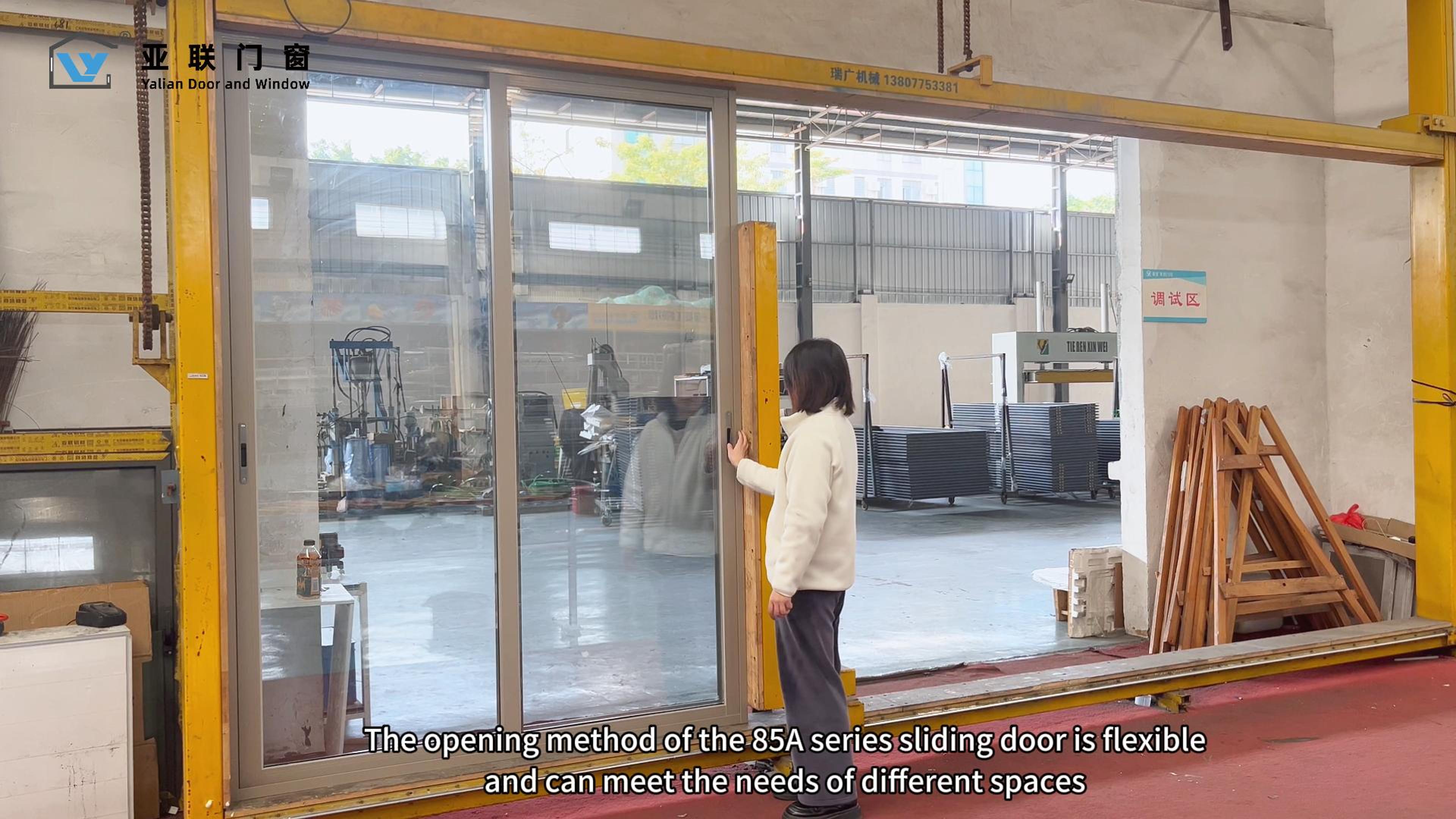 85A Three Track Sliding Door