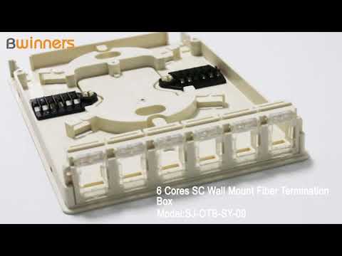 SJ-OTB-SY-09 6 Cores SC Wall Mount Fiber Termination Box