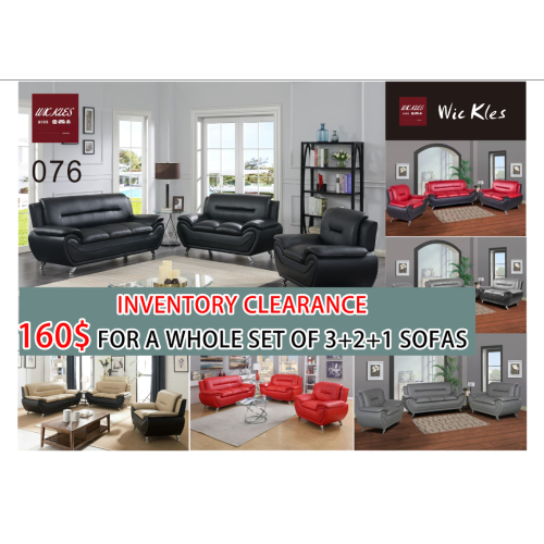 Inventory clearance for 076 sofa!!!