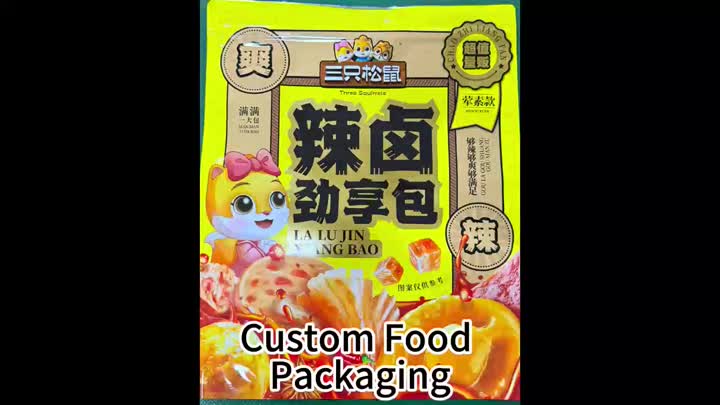 Mẫu bao bì thực phẩm