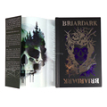 Custom Standard Book Size Hardcover Romance Hardback Novels with Foil on Cover Embossing and Black Sprayed Edges Print1