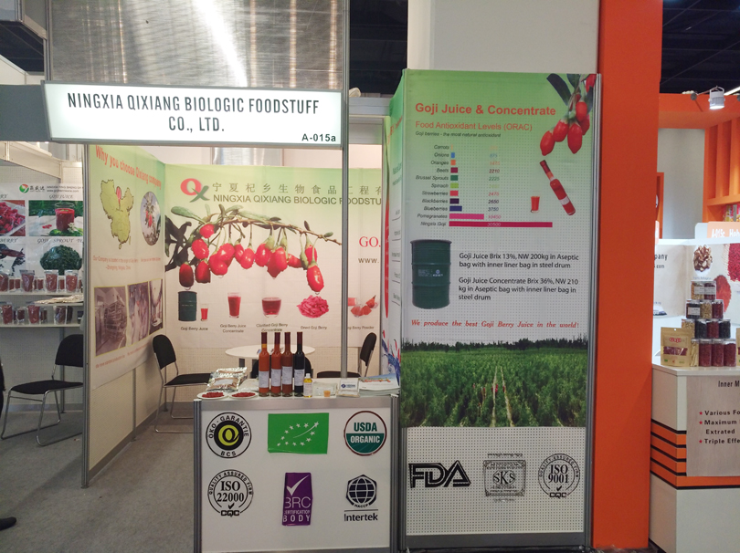 Qixiang company went to Cologne to attend the ANUGA - International Food Exhibition - Organic