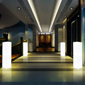 Minimalist LED Decor Floor Lamp with Dimmable Wireless Control for Hotel Patios and Landscaping1