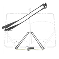 SG08-B Leili Wiper Square Tubular Auto Adjust Bus Excavator Windshield Wiper Arm 26-36 inches1