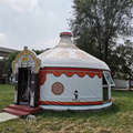 Luxury Steel and Wood Yurt: 8 Meter Family Tent1