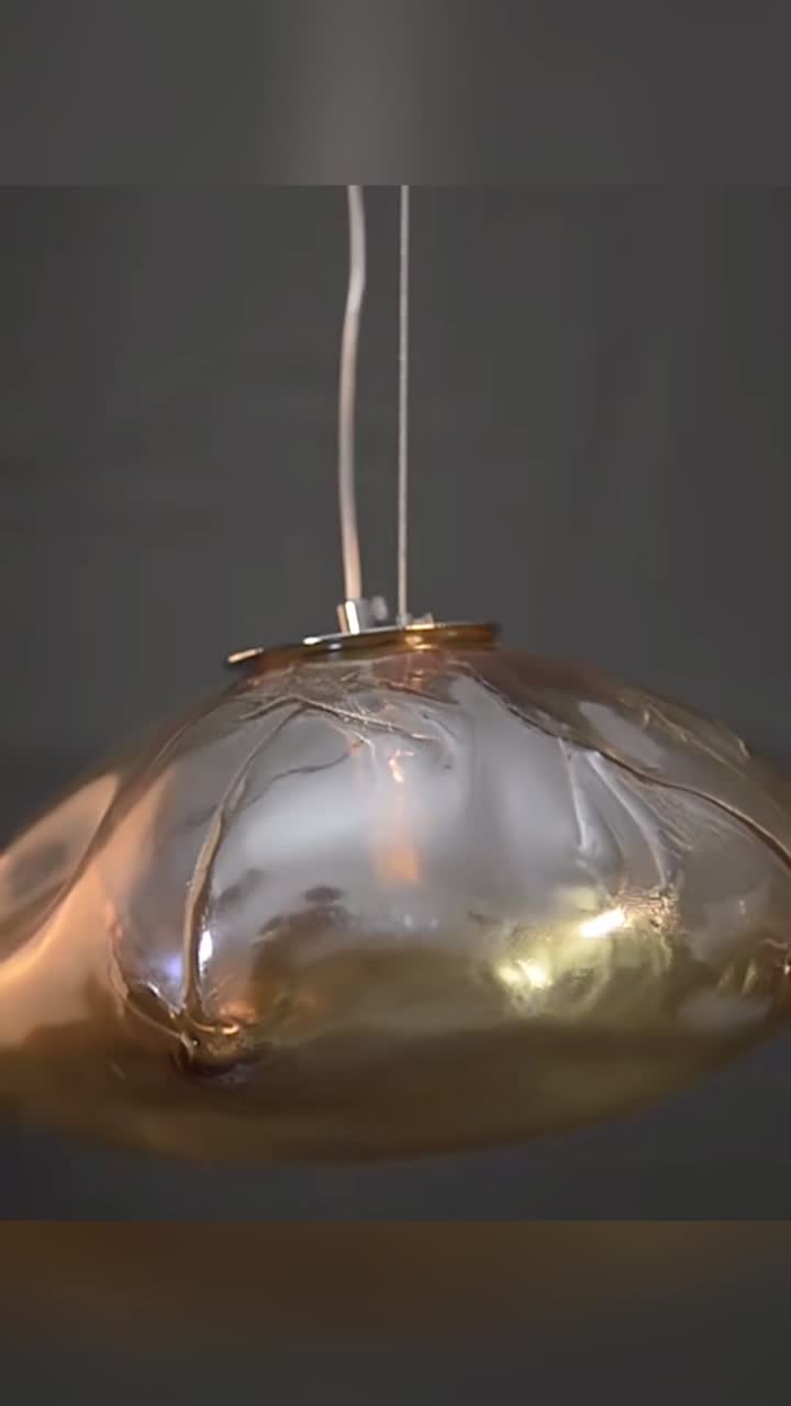 Облачный концепт стеклянный кулон