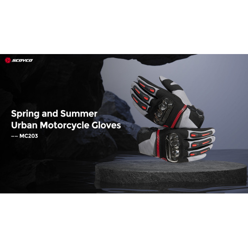 Luvas de motocicleta urbana de primavera e verão - MC203