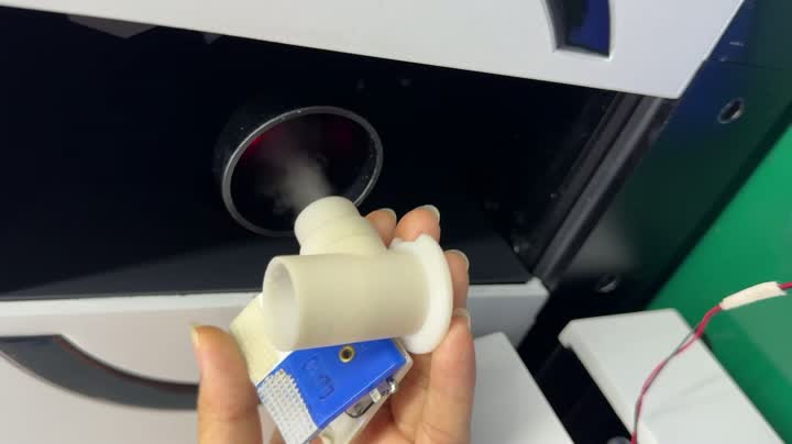 Teste de atomização da placa de atomizante cerâmica