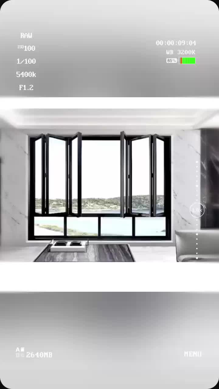 Thermal Break Aluminum Folding Windows