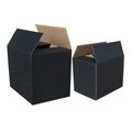 Custom logo carton manufacturer corrugated mailing box for packing delivery cardboard shipping black box packaging1