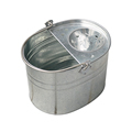 Large Metal Mop Bucket with Wringer and Handle1